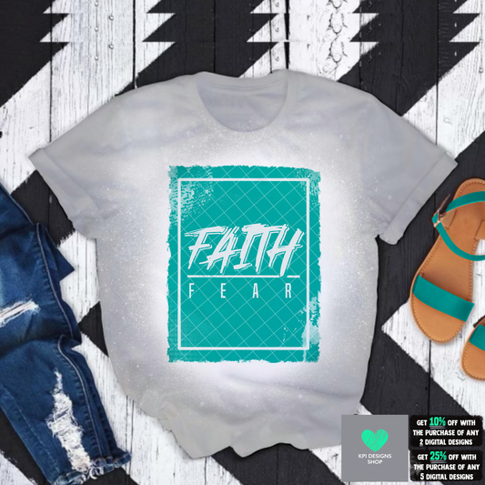Faith Over Fear (9-pack) - June2022 - PNG - Digital Design