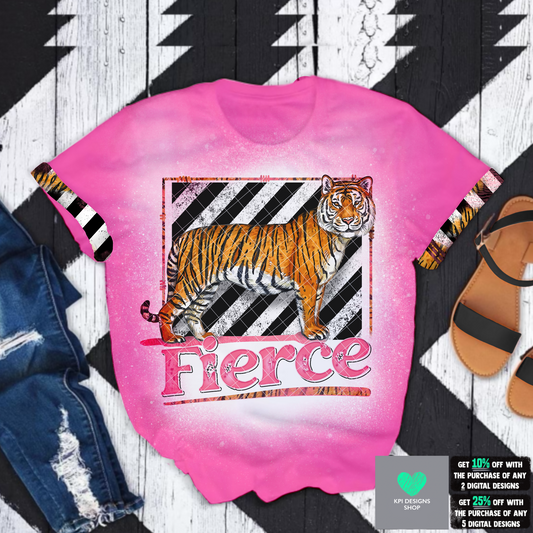 Fierce Tiger (3-pack) - June2022 - PNG - Digital Design
