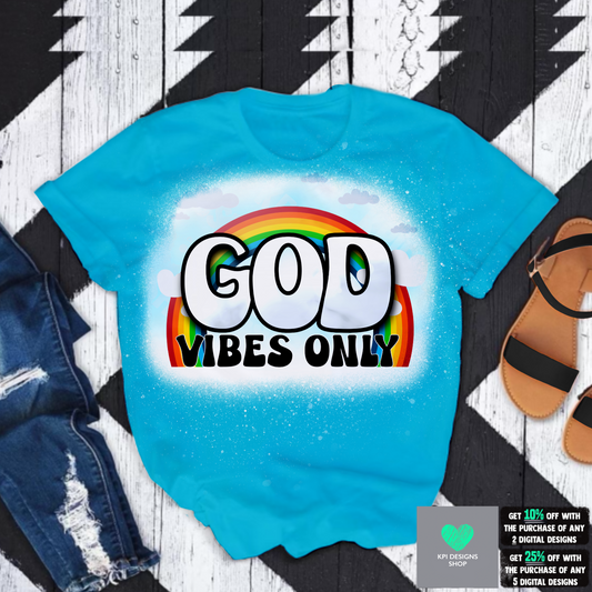 God Vibes Only (4-pack) - Apr2022 - PNG - Digital Design