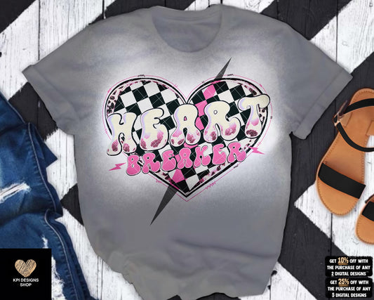 Heart Breaker (4-pack) - Jan2023 - PNG - Digital Design