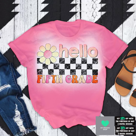 Hello Fifth Grade - June2022 - PNG - Digital Design