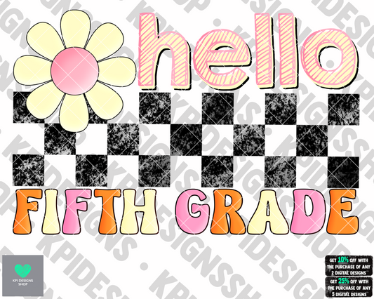Hello Fifth Grade - June2022 - PNG - Digital Design