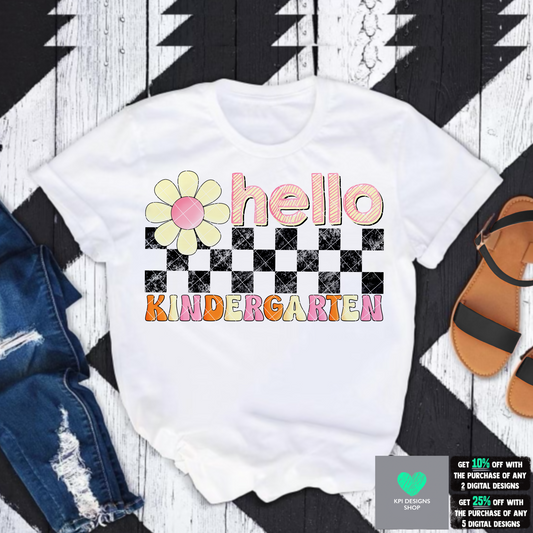 Hello Kindergarten - June2022 - PNG - Digital Design