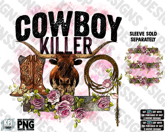 Cowboy Killer - PNG - Digital Design
