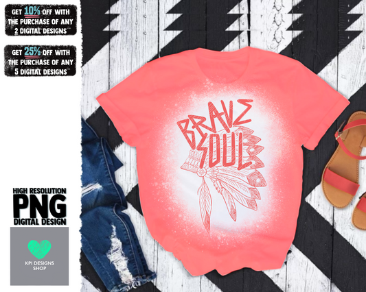 Brave Soul (5-pack) - Jan2022 - PNG - Digital Design