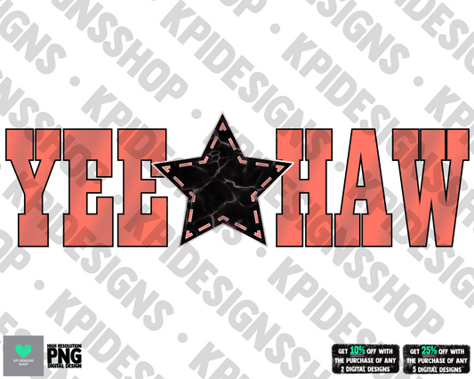 Yee Haw - Jan2022 - PNG - Digital Design