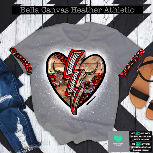 Western Bolt/Heart - (Mar2022) - PNG - Digital Design