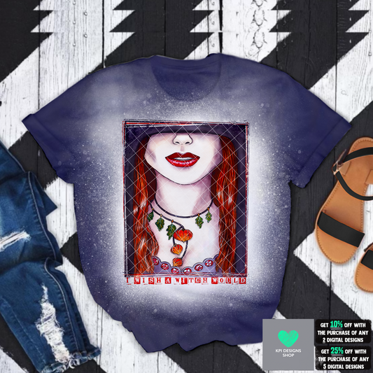 I Wish a Witch Would (2-pack) - July2022 - PNG - Digital Design