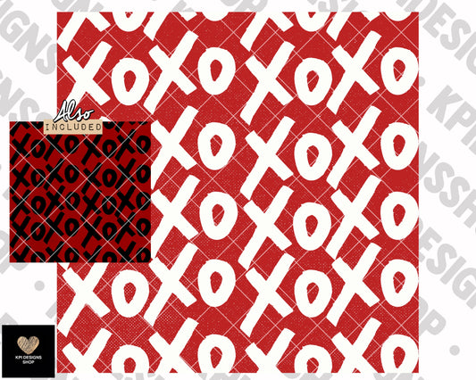 Sleeve: XOXO Valentine's (2-pack) - PNG - Digital Design