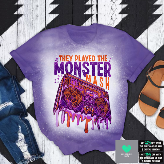 They Played The Monster Mash - Aug2022 - PNG - Digital Design