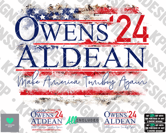 Owens Aldean (3-pack) - Aug2022 - PNG - Digital Design