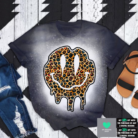 Smiley Drip (9-pack) - June2022 - PNG - Digital Design