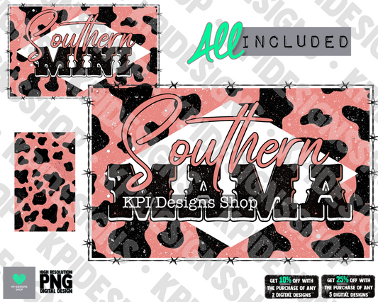 Southern Mama/Mini & Sleeve Bundle - Mar2022 - PNG - Digital Design