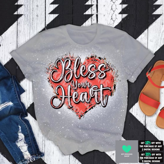 Bless Your Heart - Apr2022 - PNG - Digital Design