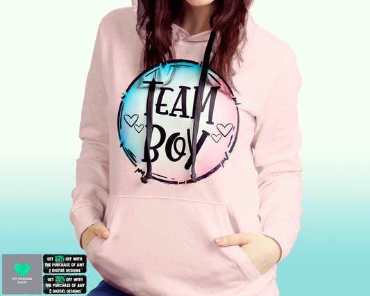 Gender Reveal Set (4-pack) - Mar2022 - PNG - Digital Design