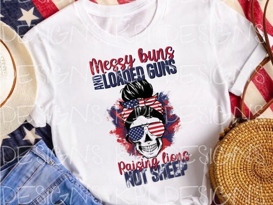 Raising Lions Not Sheep - PNG - Digital Design