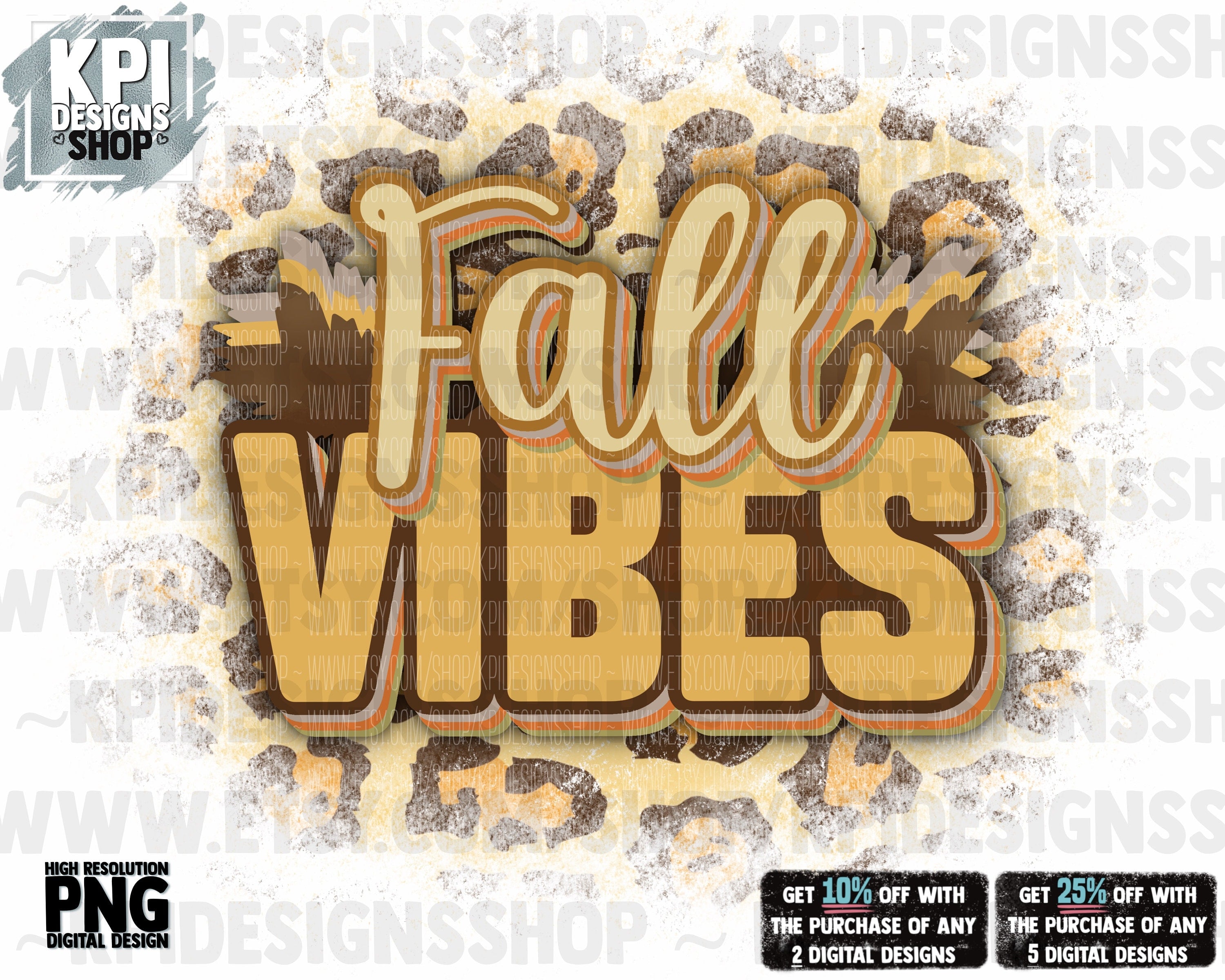 Fall Vibes - PNG - Digital Design for Sublimation – KPI Designs Shop