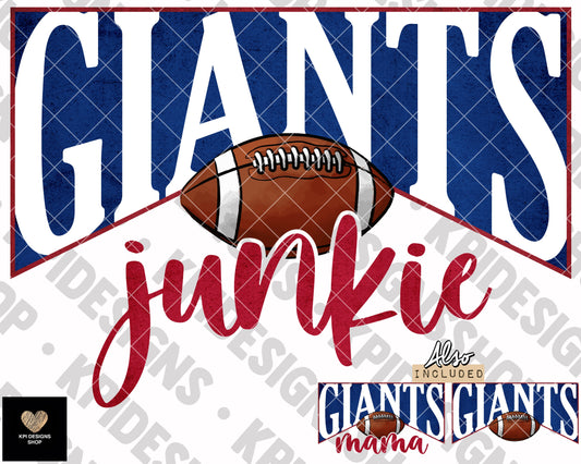 Giants Junkie & Mama (3-pack) - Jan2023 - PNG - Digital Design