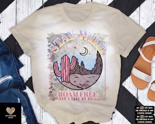 Stay Wild (3-pack) - April2023 - PNG - Digital Design
