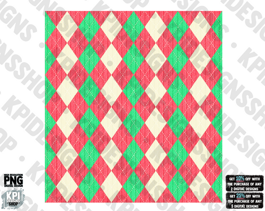 Sweater Pattern - Matches “Christmas With You Is To Die For” - PNG - Digital Design