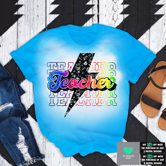 Teacher Bolt (3-pack) - July2022 - PNG - Digital Design