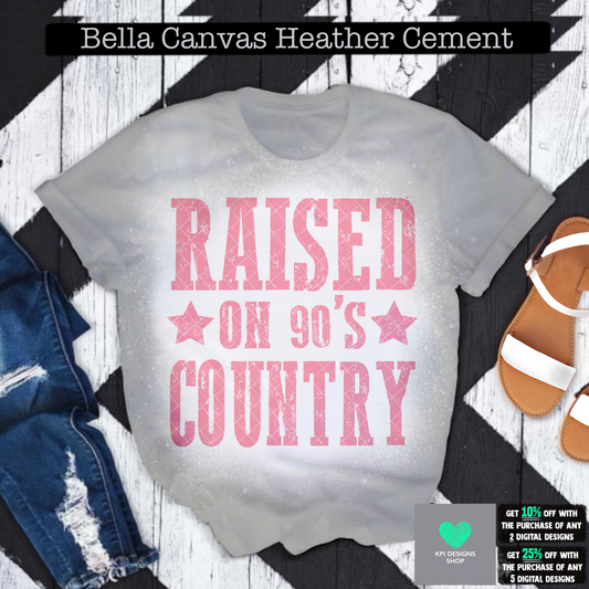 Raised on 90’s Country (3-pack) - July2022 - PNG - Digital Design