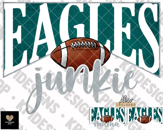 Eagles Junkie & Mama (3-pack) - Jan2023 - PNG - Digital Design